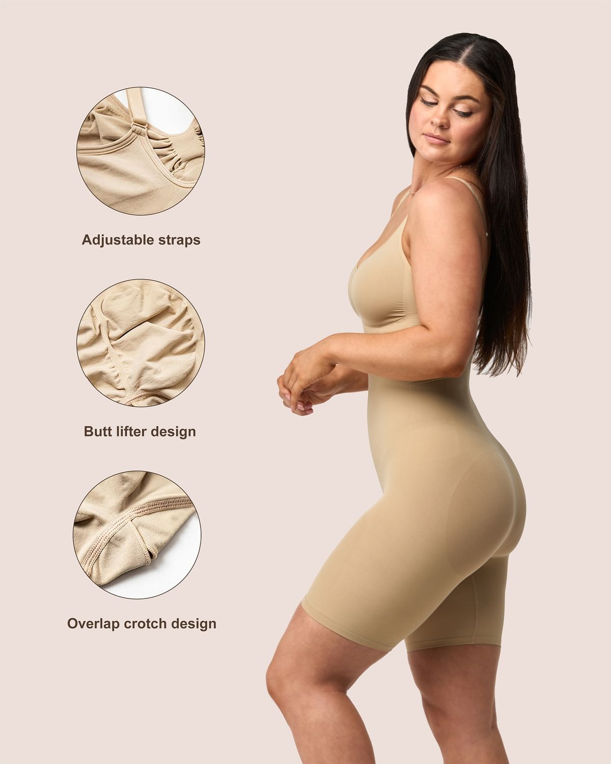 Seamless high compression torso