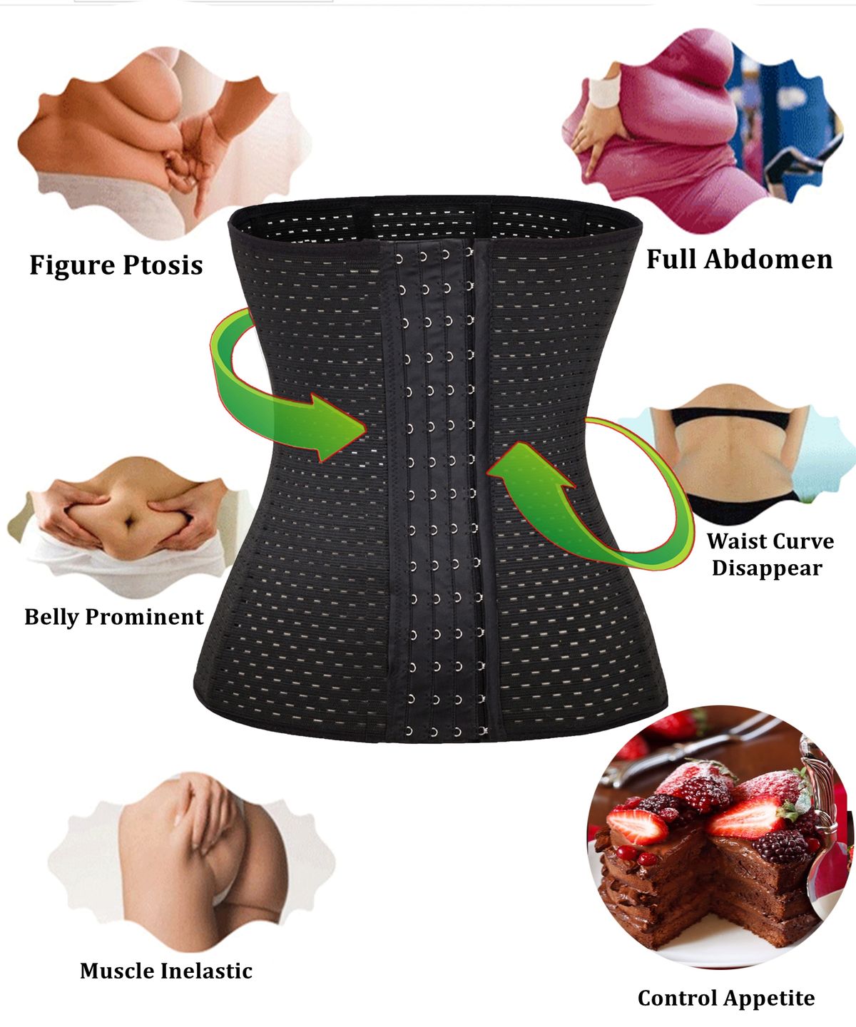 Waist Trainer & Tummy Control Shaper Corset